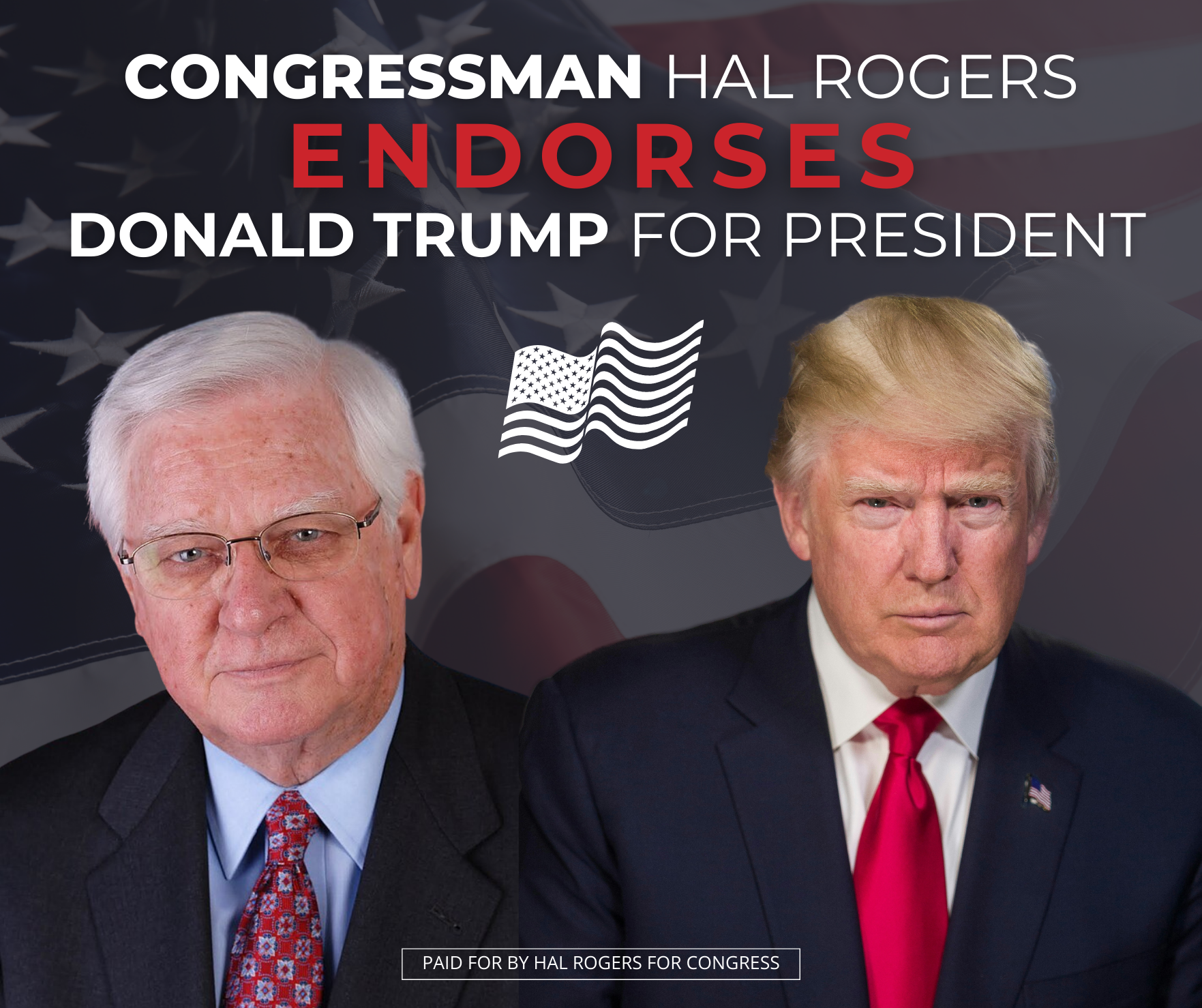 Hal Rogers Endorses Trump for President